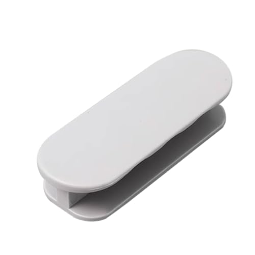 BLMAGS Kunststoff-Türgriff for Haushalt, Badezimmer, Schublade, Schrank, Glasfenster, Schiebetürgriff, kein Stanzen, Mehrzweck(Grey,1pcs) von BLMAGS