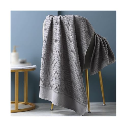 BLMAGS Reine Baumwollbadblätter Super weich absorbierende Badetheets Haushalt waschbarer Trottel großes Badetuch 59.0x27,5in von BLMAGS