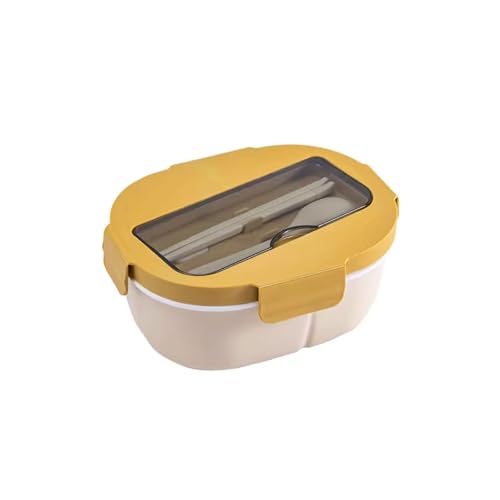 BLMAGS Tragbare Lunchbox mit Fachkompartimenten hitzbare 2 Fächer Tragbare Lunchbox mit Castlery einfach zu reinigen BLMAGS Tragbare Lunchbox mit Fachkompartimenten hitzbare 2 Fächer Tragbare Lunchbox mit Castlery einfach zu reinigen von BLMAGS