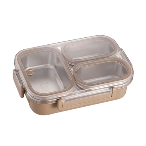 BLMAGS Tragbare Lunchbox mit Fächern Edelstahl versiegelte hitzbar Geteilte tragbare Lunchbox 1000 ml/35.1oz BLMAGS Tragbare Lunchbox mit Fächern Edelstahl versiegelte hitzbar Geteilte tragbare Lunchbox 1000 ml/35.1oz von BLMAGS