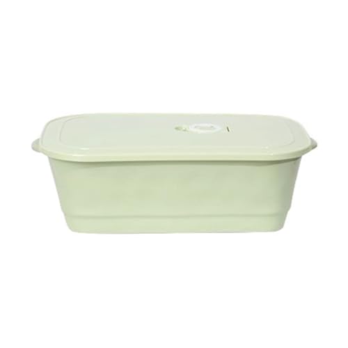 BLMAGS Tragbare Lunchbox mit Fächern Keramik hitzbar 3 Fach tragbare Lunchbox einfach zu reinigen 1000 ml/35.2oz von BLMAGS