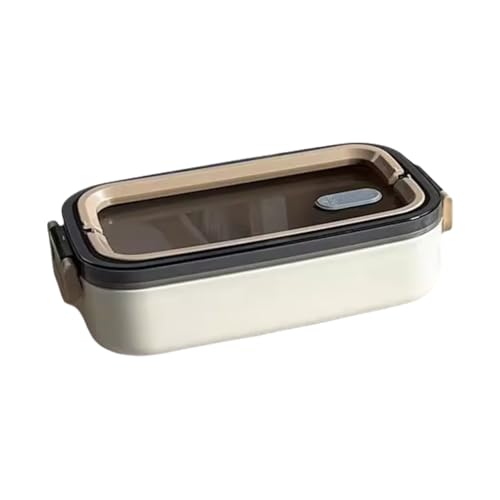 BLMAGS Tragbare Lunchbox mit Fächern Kunststoff verteilte verstellbare tragbare Brotdosenkasten mit einfach zu reinigenden Tabellengeschirr BLMAGS Tragbare Lunchbox mit Fächern Kunststoff verteilte verstellbare tragbare Brotdosenkasten mit einfach zu reinigenden Tabellengeschirr von BLMAGS