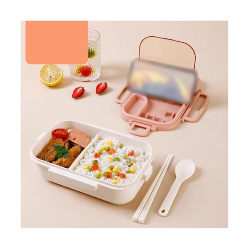 BLMAGS Tragbare Lunchbox mit Fächern Plastik -Partition mikrowavierbar tragbare Brotdose einfach zu reinigen 800 ml/28.1oz BLMAGS Tragbare Lunchbox mit Fächern Plastik -Partition mikrowavierbar tragbare Brotdose einfach zu reinigen 800 ml/28.1oz von BLMAGS