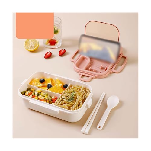 BLMAGS Tragbare Lunchbox mit Fächern Plastik -Partition mikrowavierbar tragbare Brotdose einfach zu reinigen 800 ml/28.1oz BLMAGS Tragbare Lunchbox mit Fächern Plastik -Partition mikrowavierbar tragbare Brotdose einfach zu reinigen 800 ml/28.1oz von BLMAGS