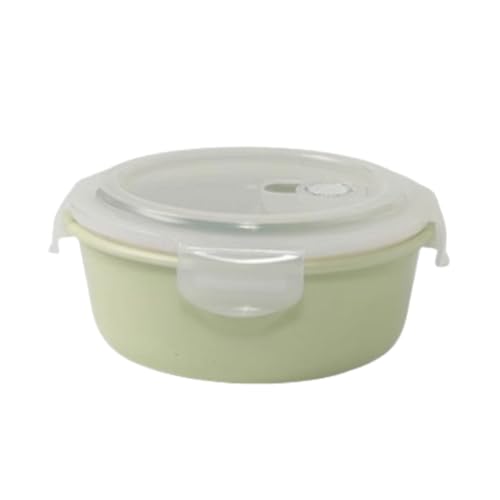 BLMAGS Tragbare Lunchbox mit Fächern große Kapazität Keramik hitzbar 3 Fächer tragbare Lunchbox 800 ml/28.1oz von BLMAGS
