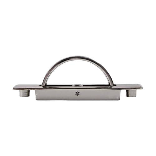 BLMAGS Türgriff aus Zinklegierung for Badezimmer, Schublade, Kleiderschrank, drehbar, unsichtbar, for den Innenbereich, moderner Türknauf, Dilver(M) von BLMAGS