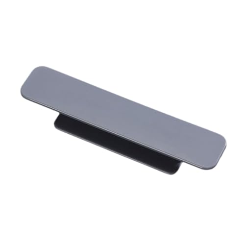 BLMAGS Türgriffe aus Kunststoff, stanzfreie Schubladengriffe, Schrankgriffe for Drücken und Ziehen, moderner Türknauf, Mehrzweck(Grey,1pcs) von BLMAGS