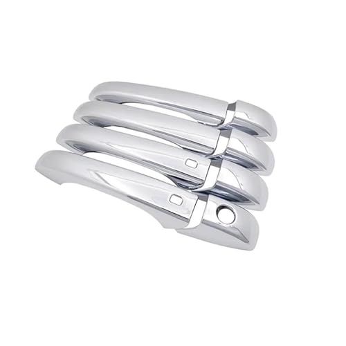 BLNETU Chrom-Türgriffabdeckung Für Dodge Für Caliber-Zubehör 2007 2008 2009 2010 2011 2012 Außenstyling-Zierleiste Autoaufkleber Türgriff Türgriff(4Handle 2 Buttons) von BLNETU