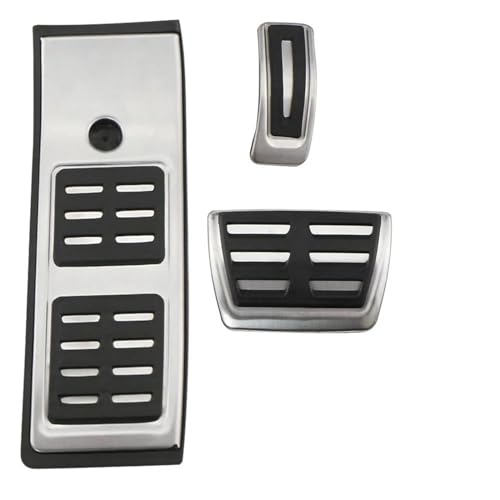 BLNETU Für A-UDI Q5 80A 2018 2019 2020 2021 2022 2023 Aluminiumlegierung Auto Fußpedale Pedal Beschleuniger Gaspedal Bremspedalabdeckung(3pcs) von BLNETU