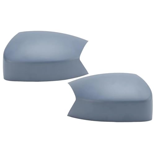 BLNETU Für F&ord Für S-MAX 2006-2015 Primer Türspiegel Abdeckkappe Seitenrückspiegel Gehäuse Abdeckkappe(1 Pair) von BLNETU