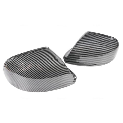 BLNETU Für Q5 SQ5 2008-2017 8R Q7 4L 2010-2015 Ohne Lane Assist Rückspiegel Abdeckung(1 Pair Carbon Look) von BLNETU