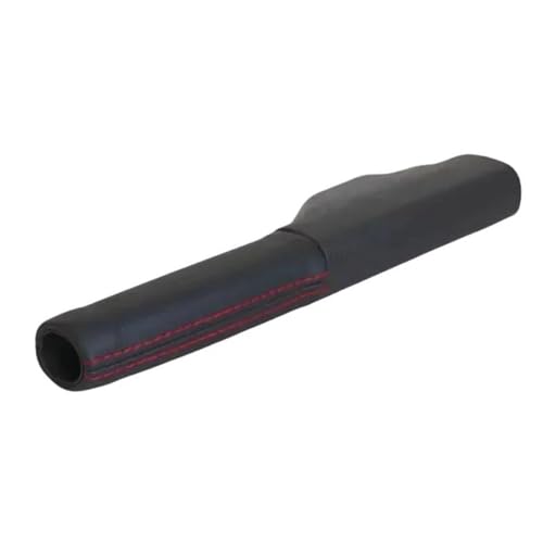 BLNETU Für VW Für Jetta GLI Für Golf 5 6 Für Rabbit GTI MK5 6 EOS 1K0711461A 1KD 711 461 A Handbremsgriffabdeckung Aus Leder Handbremsgriffe(1pcs Red line) von BLNETU