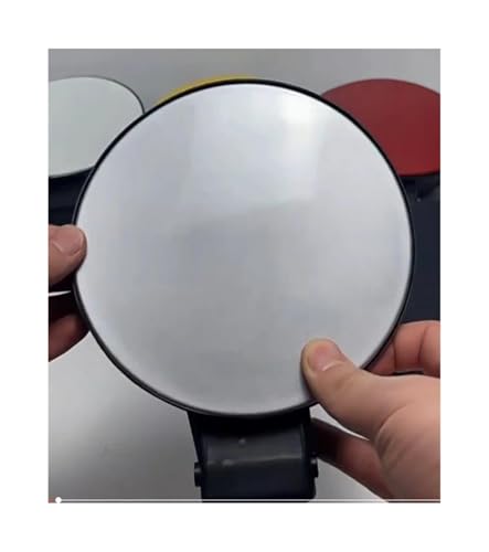 BLNETU Für VW Für Polo 2011-2018 6R0809857D 6R0 809 857D Tankdeckel Tankdeckel Externer Tankdeckel(Sliver) von BLNETU