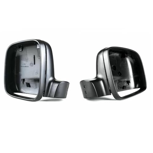 BLNETU Für VW T5 Für Caddy 2003-2010 Paar Links Rechts In Der Nähe Von Off Seite Schwarz Flügel Spiegel Rahmen Und Abdeckung von BLNETU
