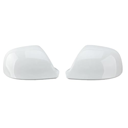 BLNETU Für VW T5 T6 Transporter Für Amarok 2010-2020 Mit Schnalle Tür Spiegel Abdeckung Abdeckung Seite Spiegel Abdeckung Abdeckung(1 Pair White) von BLNETU