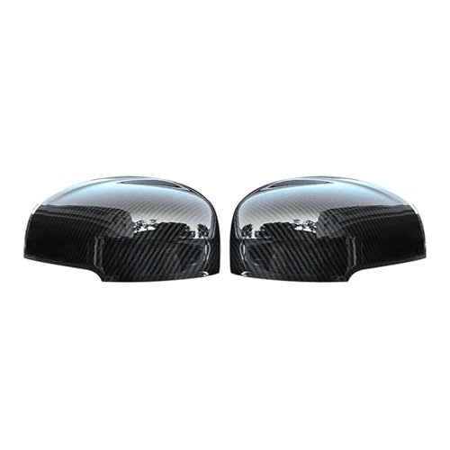 BLNETU Für Volvo XC60 2018 2019 2020 2021 2022 2023 2024 2025 Rückspiegel Abdeckung Seite Protector Shell Protector(Carbon Look) von BLNETU