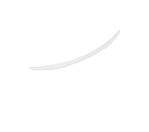 BLNETU Hinten Stamm Spoiler ABS Körper Kit Für Mercedes Für Benz E-Klasse W213 E260 E300 E63S Limousine 2016-2022 Autoteile(Weiss) von BLNETU