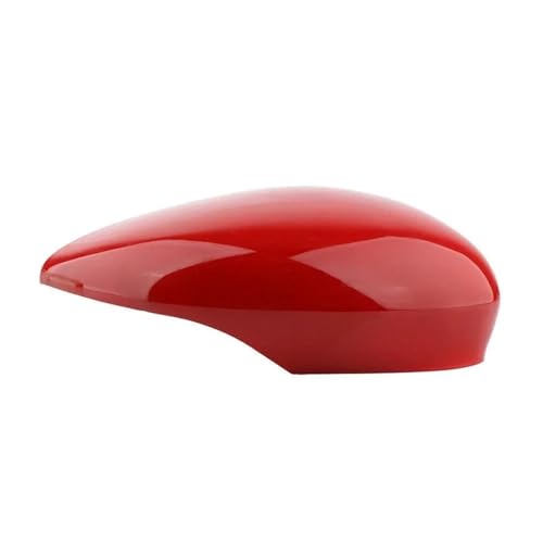 BLNETU Rotes Auto Rückansicht Flügel Spiegel Abdeckung Für F&ord Für Fiesta MK7 2008-2017 Links Rechts Seite(rechte Seite) von BLNETU