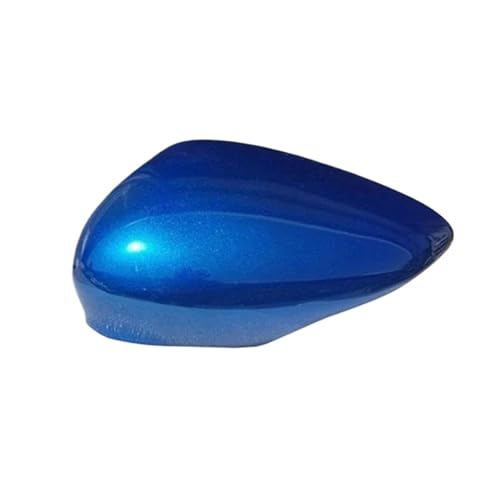 BLNETU Rückspiegelabdeckung Für F&ord Für Fiesta MK7 2009-2016 Für B-MAX 2012-2017 Auto-Rückspiegelabdeckung Zubehör(Blue Left) von BLNETU