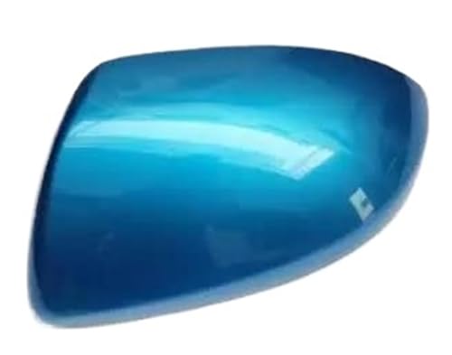 BLNETU Seitenspiegelabdeckung Für Mazda 2 Für Mazda 3 1.6 2008 2009 2010 2011 2012 Mit Dem Lackierten Farbigen Seitenspiegel(Light Blue Left L) von BLNETU