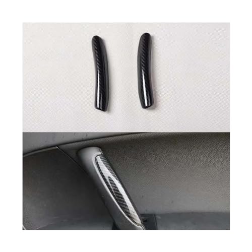 Innentürgriffe Auto Innentür Griff Greifen Dekoration Streifen Trim Styling Für A-udi TT 2008-2014 Auto Form Zubehör (Color : Carbon Fiber Black) von BLNETU