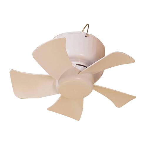 BLNGET Hängender Deckenventilator mit Fernbedienung, wiederaufladbarer elektrischer Ventilator über USB, für Schreibtischzelt, Nachttisch, Kühlung im Schlafzimmer von BLNGET