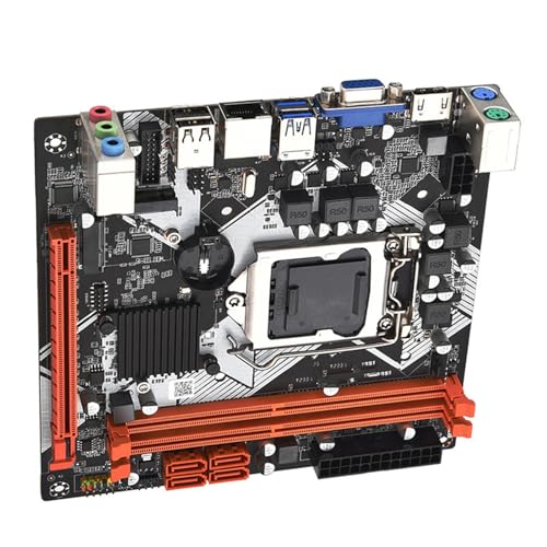 Desktop-Computer-Mainboard für H110 LGA1151 2 DDR4 SATA3.0 Nvme VGA für CPU Desktop PC Mainboard Zubehör Gaming von BLNGET