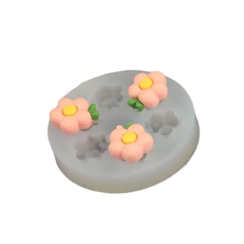 Doppelschichtige Blütenknospen-Silikonform für Harzschmuckherstellung mit Frangipani-Rosen-Tulpen-Design von BLNGET