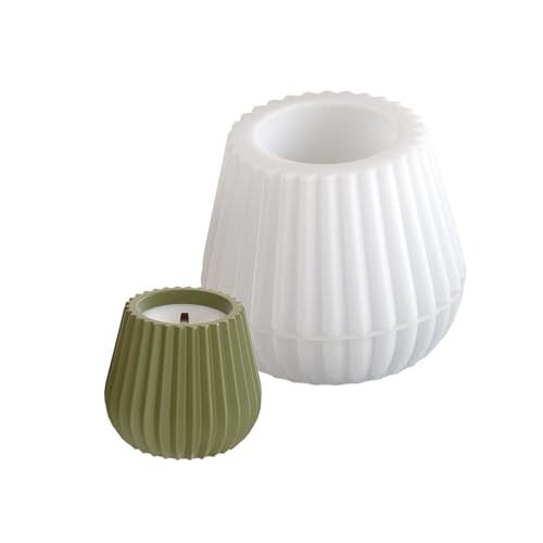 Einzigartige Kerzenhalter-Formen, Silikon-Textur, Bastelformen, einzigartige Form, Blumentopf-Formen zum Basteln von Kerzenhaltern von BLNGET