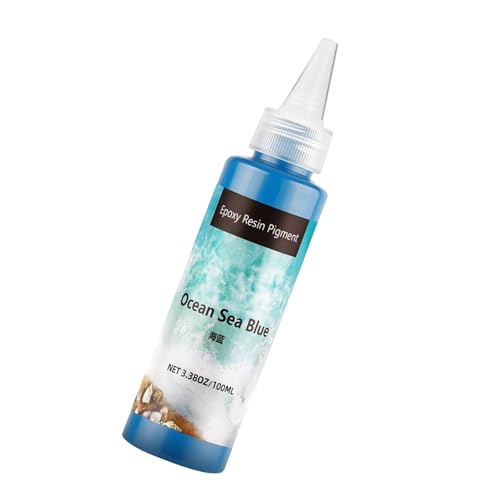 Epoxidharz-Pigment-Set mit Farben, hohe Konzentration, deckende Harzfarbe für Harz- und Zelleffekte, 100 ml Epoxidharz-Pigment-Set mit Farben, hohe Konzentration, deckende Harzfarbe für Harz- und Zelleffekte, 100 ml von BLNGET