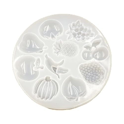 Harz-Schmuck-Silikonform, Obstform, Schmuckherstellung, Werkzeug, Ohrringformen, geeignet für die Herstellung von Ohrringen und Anhängern von BLNGET