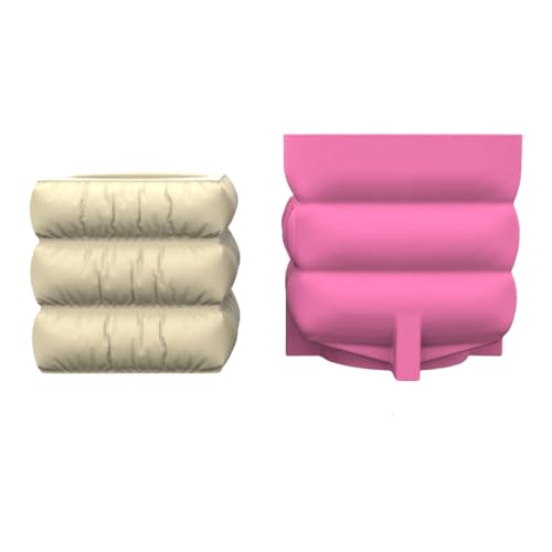 Kreative quadratische Vase, Silikonform, Bastelbedarf für Zementputz, Blumentöpfe, robust und einfach zu verwenden Kreative quadratische Vase, Silikonform, Bastelbedarf für Zementputz, Blumentöpfe, robust und einfach zu verwenden von BLNGET