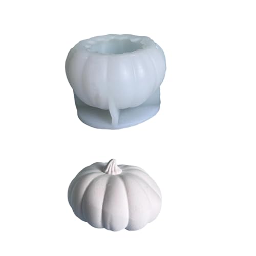 Kürbis-Kerzen-Bastelform, Silikonform für einzigartige, handgefertigte Epoxidharz, Desktop-Dekoration, Form Kürbis-Kerzen-Bastelform, Silikonform für einzigartige, handgefertigte Epoxidharz, Desktop-Dekoration, Form von BLNGET