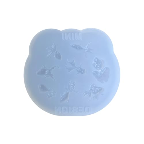 Praktische stabile Silikonform Zubehör für Goldfisch-Kerzenhalter, tragbar für handgefertigte Geschenke und Heimakzent Praktische stabile Silikonform Zubehör für Goldfisch-Kerzenhalter, tragbar für handgefertigte Geschenke und Heimakzent von BLNGET