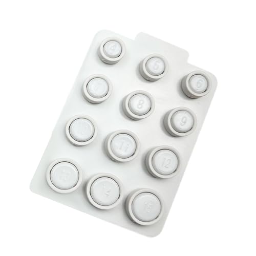 Professionelle Ringgrößen-Werkzeug-Sets mit 12 verstellbaren Messgeräten für genaue Fingermessung von BLNGET