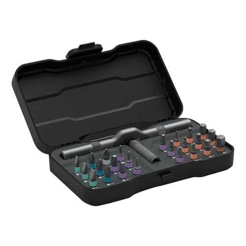 Ratschen-Schraubendreher-Set, 24-in-1, präzises Schraubendreher-Bit-Set, Ratsche mit abnehmbarem Griff, Computer-Reparaturwerkzeug Ratschen-Schraubendreher-Set, 24-in-1, präzises Schraubendreher-Bit-Set, Ratsche mit abnehmbarem Griff, Computer-Reparaturwerkzeug von BLNGET