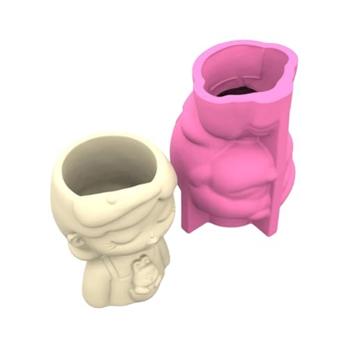 Silikonform für Mädchen, für Kunstharz, Zement, wiederverwendbar, handgefertigt, Blumentopf-Designs, Blumentöpfe Silikonform für Mädchen, für Kunstharz, Zement, wiederverwendbar, handgefertigt, Blumentopf-Designs, Blumentöpfe von BLNGET
