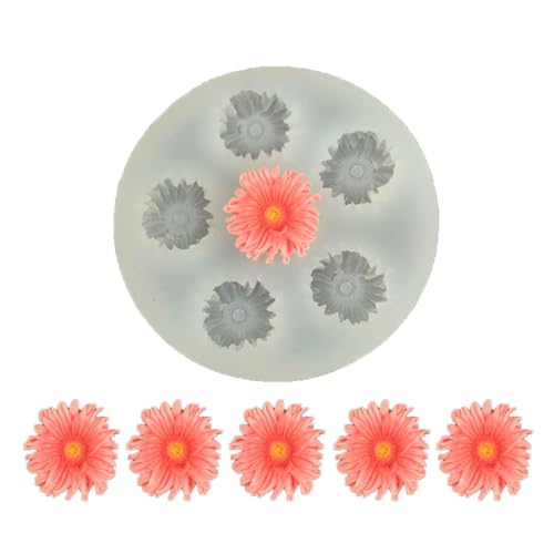 Silikonform in Lebensmittelqualität für Kuchendekoration, Schmuckherstellung mit Gänseblümchen, Rose, Seerosen, Chrysanthemen, Pfingstrosen, Ca Silikonform in Lebensmittelqualität für Kuchendekoration, Schmuckherstellung mit Gänseblümchen, Rose, Seerosen, Chrysanthemen, Pfingstrosen, Ca von BLNGET