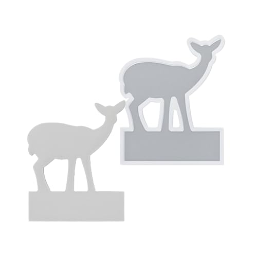 Standender Elch, Weihnachtsbaum, Kunstharz, Tisch-Kerzenhalter, Silikonform für Urlaubsdekoration, Basteln Standender Elch, Weihnachtsbaum, Kunstharz, Tisch-Kerzenhalter, Silikonform für Urlaubsdekoration, Basteln von BLNGET