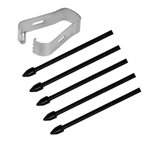 Tabletten-Stift-Wartungsspitzen, empfindliche Spitzen mit Clip für Tablets T860 T865/Geräte, Stiftspitze mit Schnellwechsel, 5 Stück von BLNGET