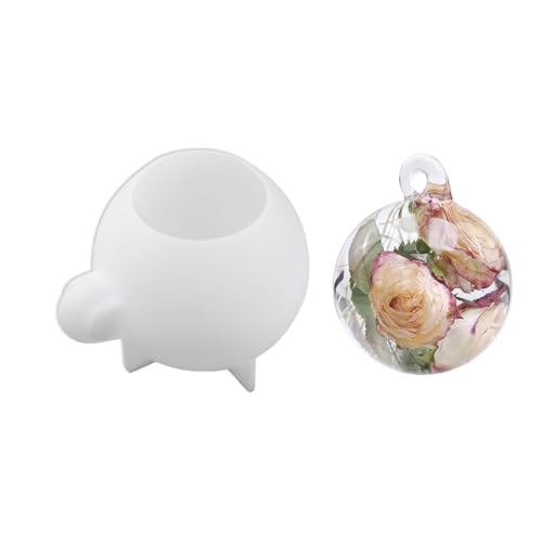 Wiederverwendbare Silikon-Kugelform für Kunstharz, nahtloses Design, mehrere Größen, Schmuckanhänger, Zubehör zur Herstellung von Schmuck Wiederverwendbare Silikon-Kugelform für Kunstharz, nahtloses Design, mehrere Größen, Schmuckanhänger, Zubehör zur Herstellung von Schmuck von BLNGET
