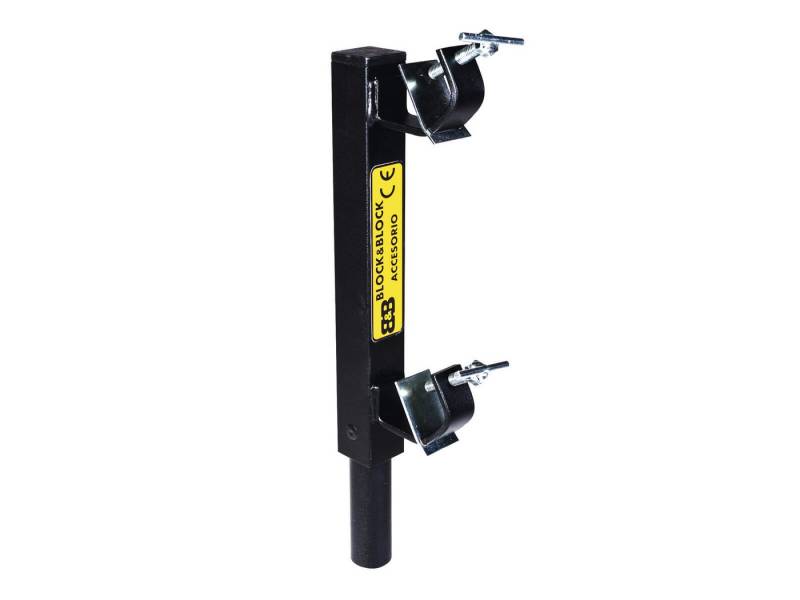 BLOCK AND BLOCK Rahmentraverse BLOCK AND BLOCK AM3804 Traversenadapter 38mm Aufnahme male von BLOCK AND BLOCK