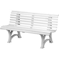 BLOME Gartenbank »Helgoland«, 3-Sitzer, BxTxH: 150 x 64 x 80 cm - weiss von BLOME