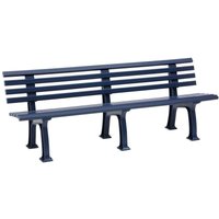 Gartenbank juist 4-Sitzer Länge 2000 mm, blau Gartenbank juist 4-Sitzer Länge 2000 mm, blau von BLOME