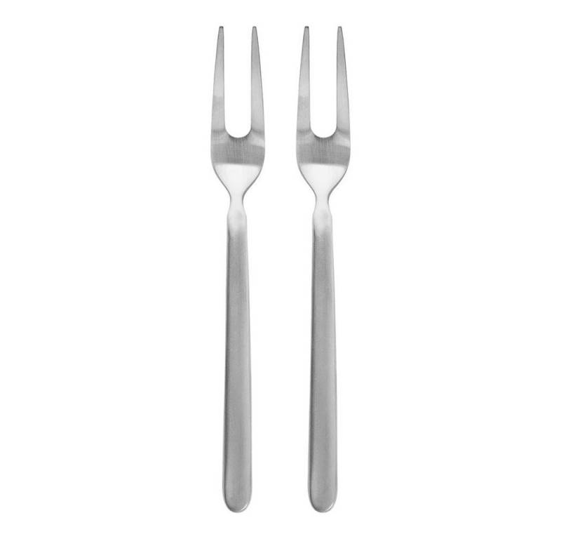 blomus Blumenhocker STELLA Set 2 Serviergabel Besteck Essbesteck Tischbesteck Edelstahl (2er-set, 2 St) von blomus