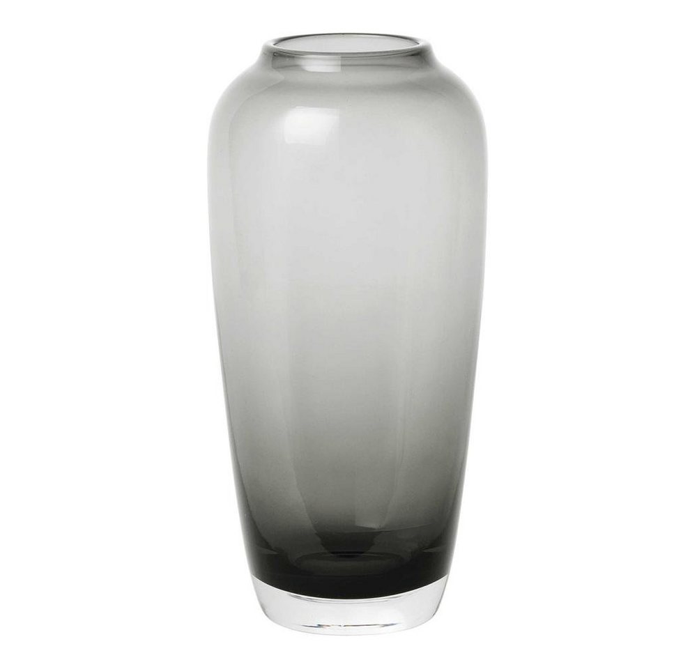 blomus Dekovase Vase LETA smoke, Dekovase, Blumenvase, Glasvase, Glas farbig, 17.2 (kein set) von blomus