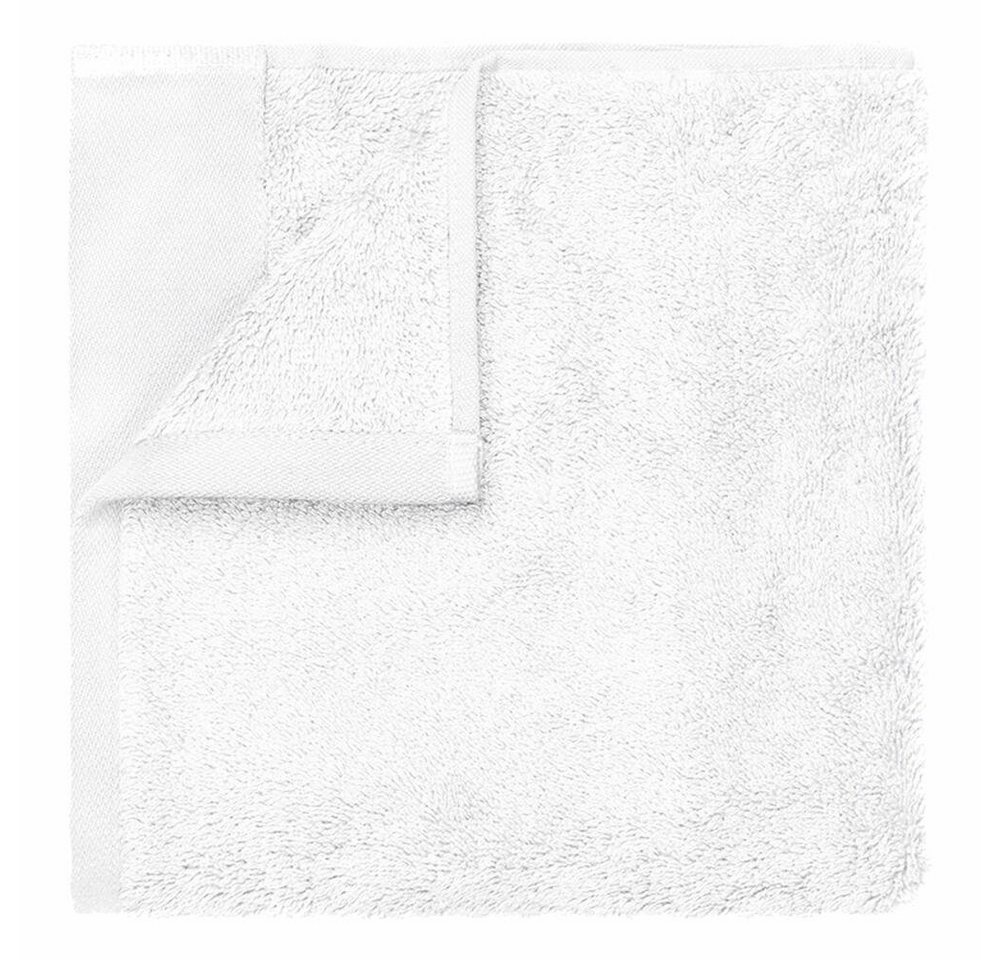 blomus Gästehandtücher Riva 2er Set White 30 x 50 cm, Frottee (2-St), 100% Baumwolle von blomus