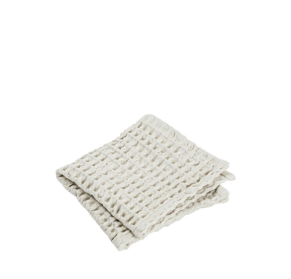 blomus Handtuch CARO Gästehandtuch 2er Set Hand Tuch Gästetuch Baumwolle Moonbeam 30, Waffelpiqué (2-St), 100% Baumwolle von blomus