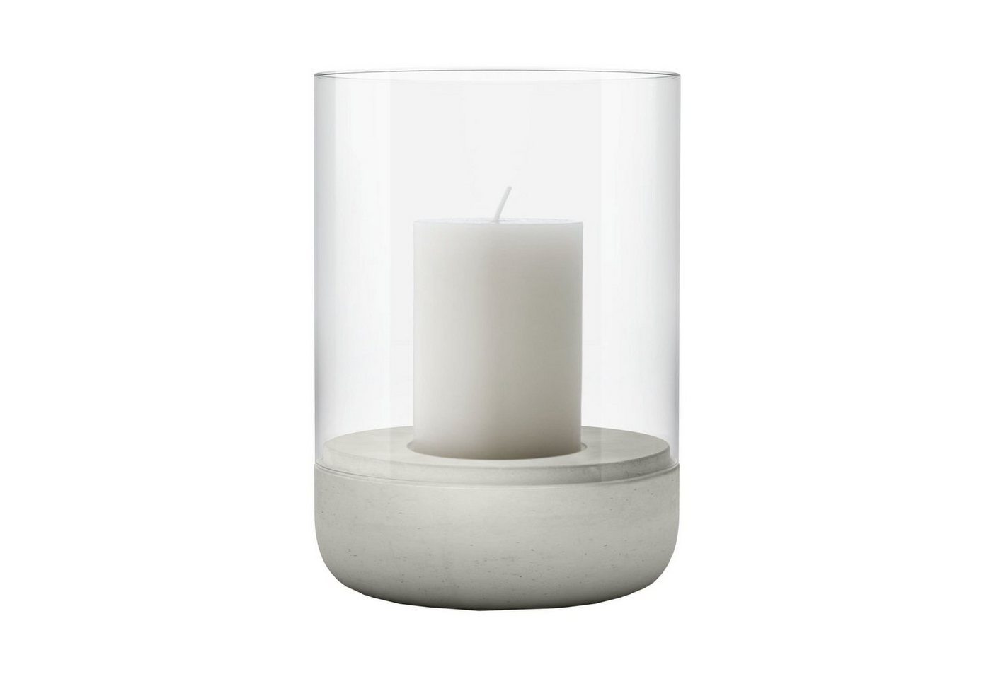 blomus Kerzenhalter Calma Windlicht L Hellgrau blomus Kerzenhalter Calma Windlicht L Hellgrau von blomus