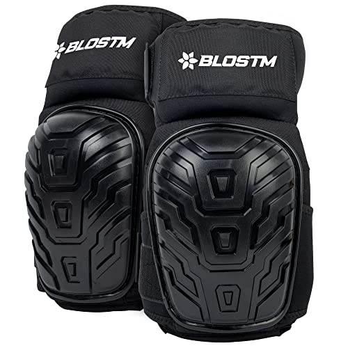 BLOSTM Knieschoner Arbeiten Knee Pads - Komfort Fit Knieschoner Garten/Arbeit mit Anti-Rutsch-Oberschenkelstütze - 1 Paar von BLOSTM